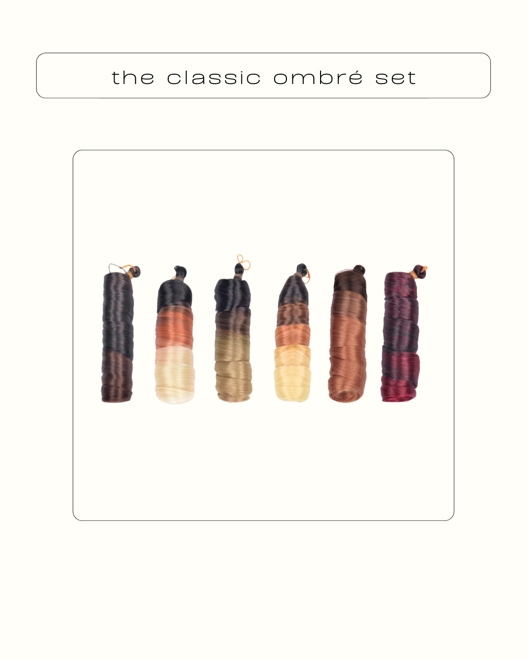The Classic Curl Set - Ombre